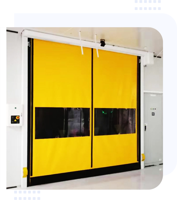 vertical lift door